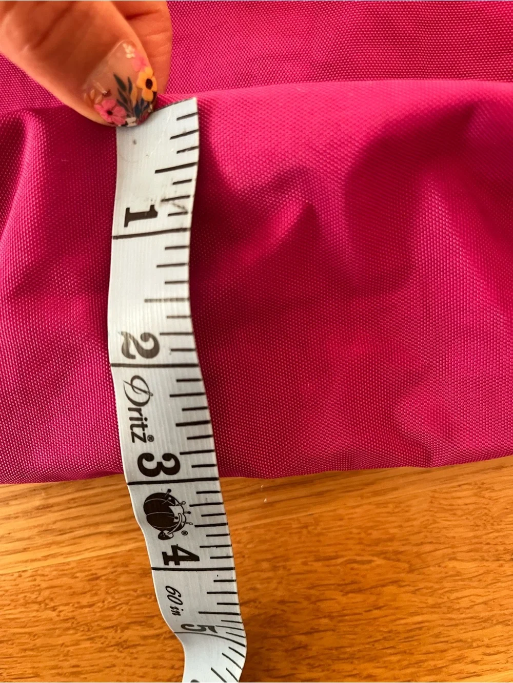 BNWT Baggu Med Crescent Bright Fuchsia - Picture 10 of 10